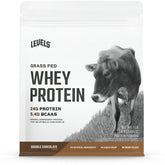 Grass Fed 100% Whey Protein, No Hormones, Double Chocolate, 1LB